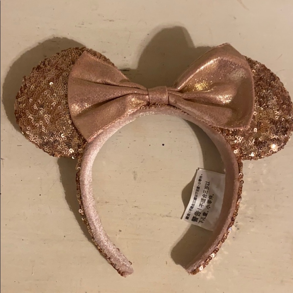 Rose gold ears